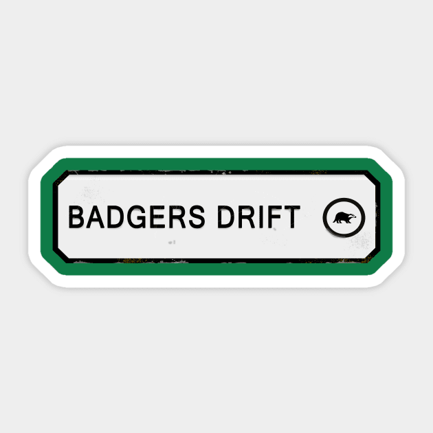 Badger's Drift Sticker by Vandalay Industries